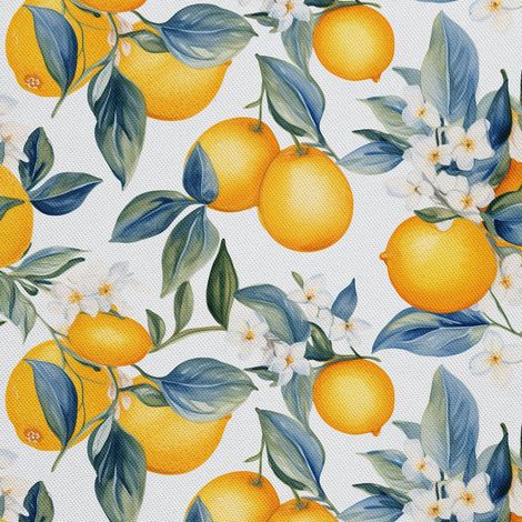 Tela decorativa para exteriores Oxford - Frutas cítricas - DX2505 (1/5)