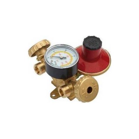 MINICENTRALINA PER 2 BOMBOLE MOD. Y CON MANOMETRO MC2102 Misura: 7kg Viti LP280