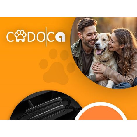 Rampa per cani auto nera 156x40x16cm pieghevole