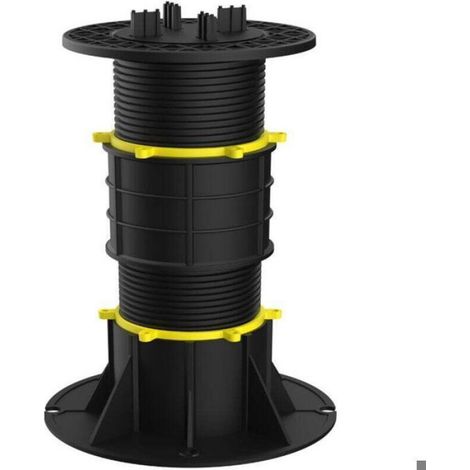 Enowelir Lot De 1 Plot De Terrasse Réglable Universel Pour Lambourdes Et Dalles 330 À 425 Mm qualité supérieure (1/4)