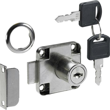 Hettich Zylinder-Aufschraubschloss Zylinder 19-20 mm Dornmaß 20 mm Möbelbeschläge (1/4)