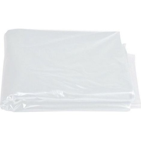 Film plastique transparent pour serre - Housse de jardin en polyéthylène adaptée aux plantes de serre pour protéger du vent, du gel et de la poussière. (1/4)