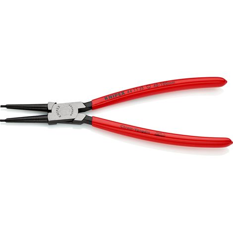 KNIPEX 44 11 J3 Sicherungsringzange für Innenringe in Bohrungen mit Kunststoff überzogen schwarz atramentiert 225 mm