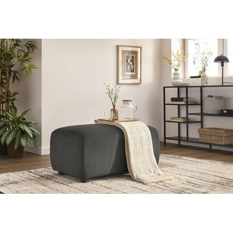BOBOCHIC - Pouf ENJOY Gris foncé (1/5)