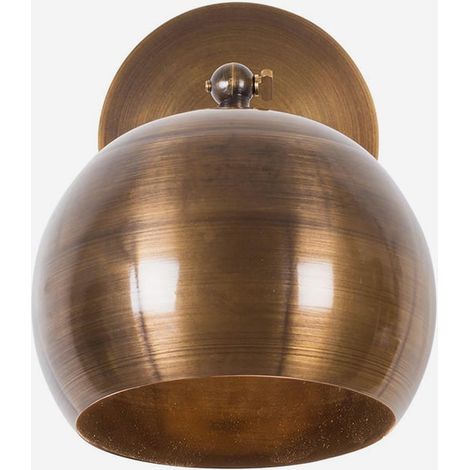 Design-Vintage-Metall-Wandleuchte Sivani