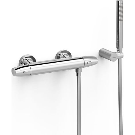 Ensemble douche thermostatique Chrome - TRES 19016439 (1/2)
