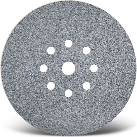 MENZER Platinum Klett-Schleifscheiben, 225 mm, 9-Loch, f. Trockenbauschleifer, Halbedelkorund (25 Stk.) K180