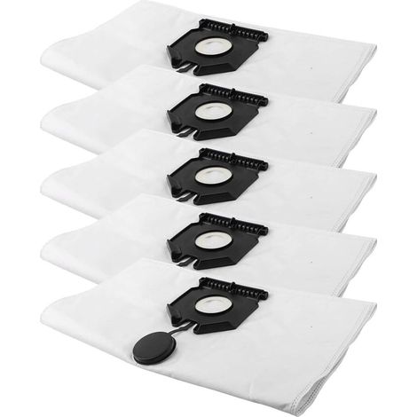 Soavoa Sacs À Poussière Sous Vide 30L Classe M Pour Aspirateur Kärcher NT 30/1 Matériau Non Tissé Résistant Lot De 5 (1/5)