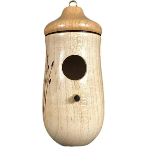 Vogelhaus aus Holz Hängende Vogelhäuser für den Außenbereich Kreatives dekoratives Kolibrihaus für Garten, Terrasse und Balkon (1/5)