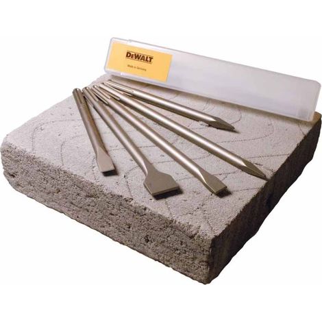 DEWALT SDSMAXSET2-QZ (5pc) Point & chisel set (1/3)