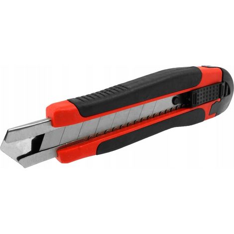 Tapetenmesser mit klappbarer Klinge, 18 mm, vielseitig einsetzbar, massiv und langlebig