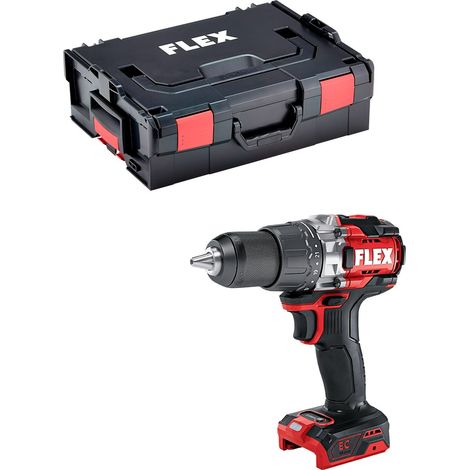 Flex – Perceuse-visseuse sans fil 18V avec 2 batteries 2.0Ah – Moteur Brushless – Couple 158Nm – Coffret L-Boxx – 531273 (1/5)