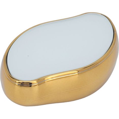 Épilation manuelle sans douleur dos jambes bras poitrine exfoliant outil doré portable (1/5)