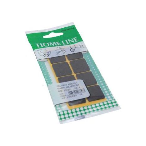 Feltrini Imbustati Marroni Mm.33X33