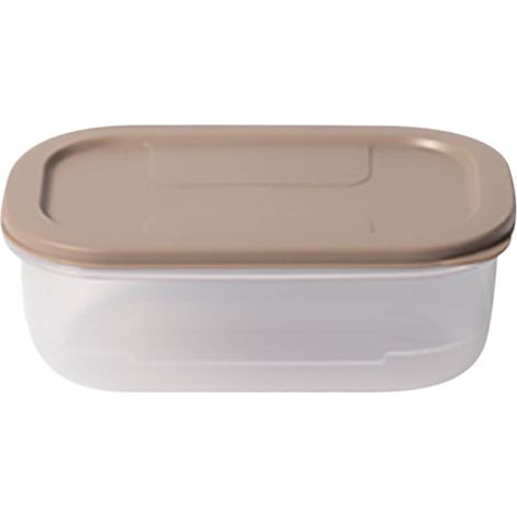 Boîte De Rangement Alimentaire - PP Alimentaire -20 À 120 ℃ - Pour Légumes Pâtisseries Et Snacks - Usage Domestique Pique-Nique Et Voyage - 1 Pièce (1/2)