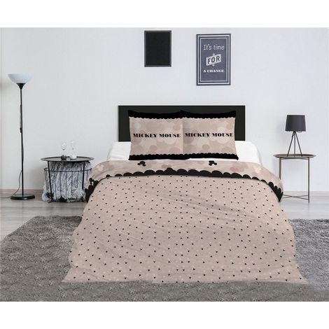Parure de lit double 240x220 cm Disney Mickey et Minnie (1/2)