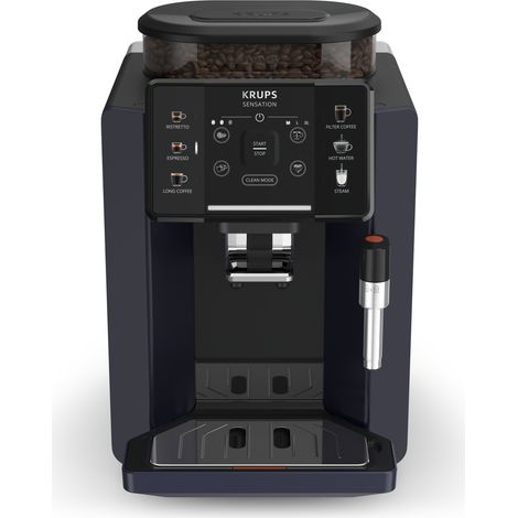 Krups KRUPS Sensation C50 Machine à café entièrement automatique, facile à utiliser, facile à entretenir, avertissements d'éclairage, nettoyage pratique, réglages personnalisés EA910B10 (1/5)