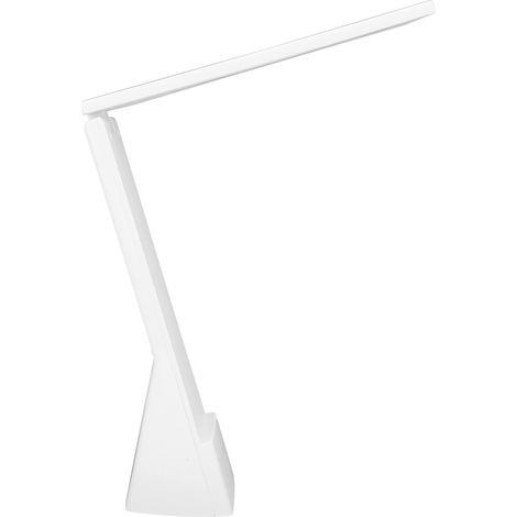 Lampada da scrivania pieghevole, con controllo touch, ricarica USB, protezione per gli occhi, 3 modalità, intensità luminosa regolabile, ideale per casa, scuola e ufficio, colore bianco. (1/5)