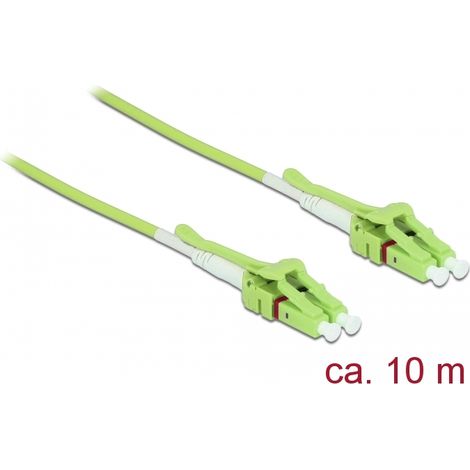 Delock Cable de fibra Ã³ptica LC  LC multimodo OM5 Uniboot 10 m