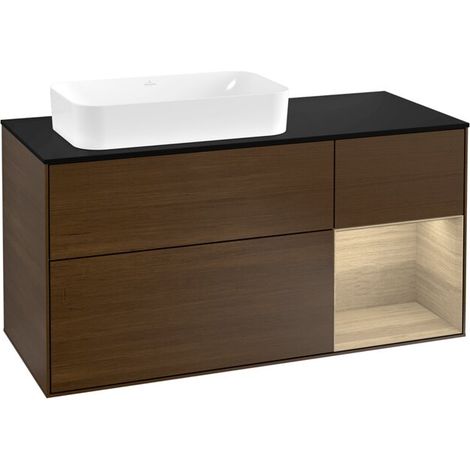 Villeroy & Boch G282PCGN Meuble sous-lavabo Finion G28 (1/2)