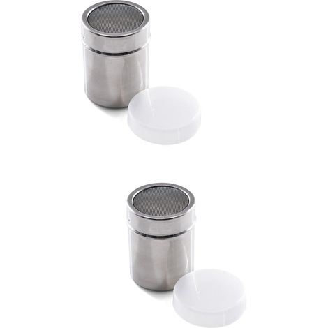 Lot de 2 salières et poivrières, ustensiles de cuisine, contenants en plastique, distributeur de café moulu et de sucre. (1/5)