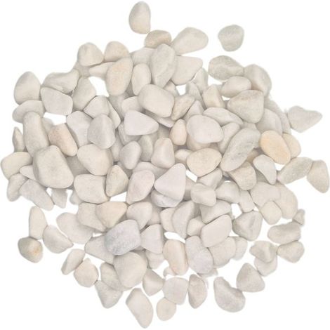 BIG BAG de +/- 500 Kg Galets Blanc Pur Ø 30/60 mm - Livraison STANDARD (1/4)