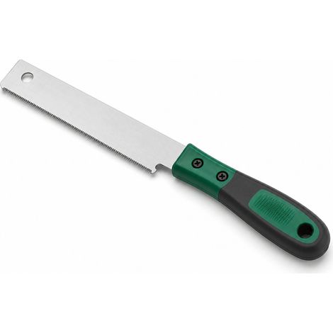 Double-sided hand saw for joinery 31.4 cm coated handle (1/5)