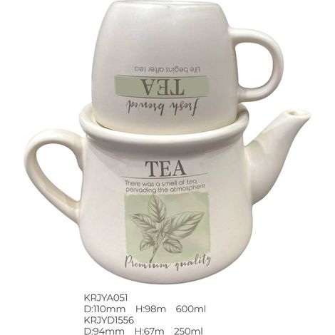 Teiera wellness 600 ml bianca - Atmosphera créateur d'intérieur (1/4)