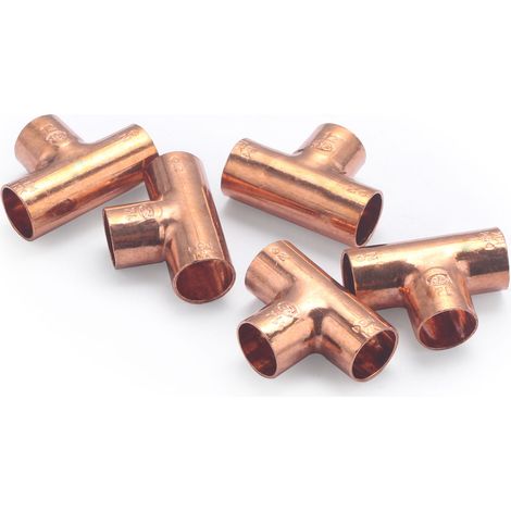 Té femelle égal à souder pour tube cuivre NOYON & THIEBAULT Ø12 x5 raccords