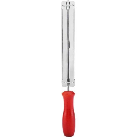 Lime à chaîne , affûtage de chaîne de tronçonneuse, jeu de limes à chaîne avec manche en bois dur 4/4,8/5,5 mm (4 mm) (1/4)