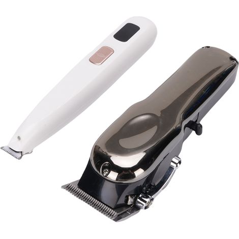 Kit de toilettage 2 en 1 pour chiens, tondeuse sans fil et silencieuse avec 4 peignes de guidage et écran LED pour chevaux, bovins, chats et chiens. (1/5)