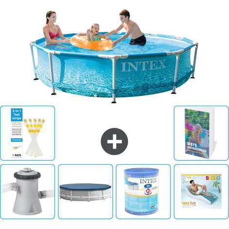 Frame Pool Rund - 305x76 cm - 7-teilig S287