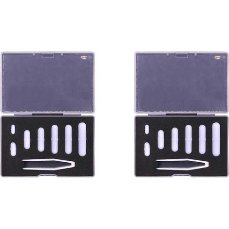 Set mit 2 PTFE-Magnetrührern in verschiedenen Größen, Typ B (1/5)