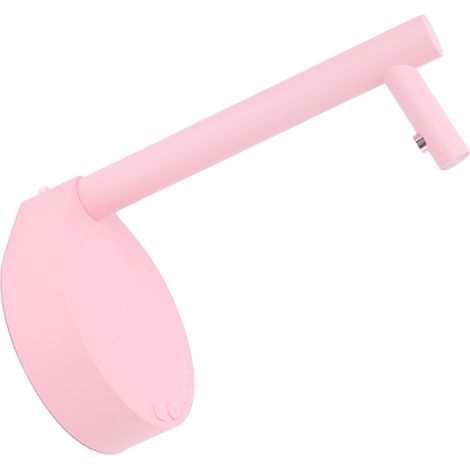 Distributeur de bouteille d'eau de bureau portable, amovible, pompe à eau électrique réglable à 6 vitesses pour la maison, le bureau et l'extérieur (rose) (1/5)