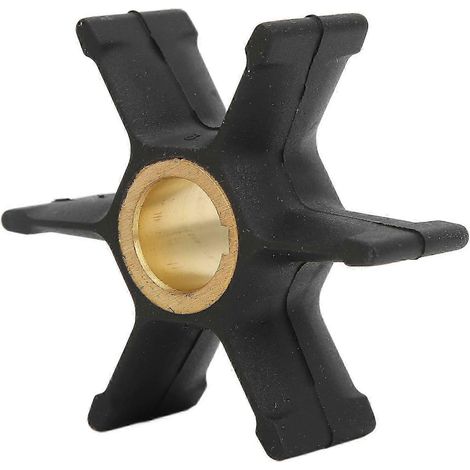 Turbine de pompe à eau à 6 pales 377230, de remplacement pour moteur hors-bord Johnson Evinrude OMC 35 ch, 40 ch, 50 ch et 55 ch (1/5)