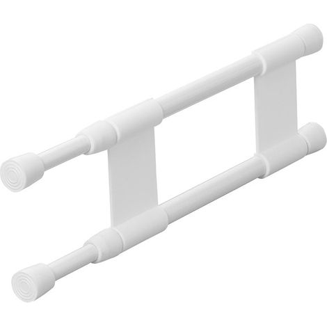 Barra per armadio doppio estensibile 255 43 cm (1/5)