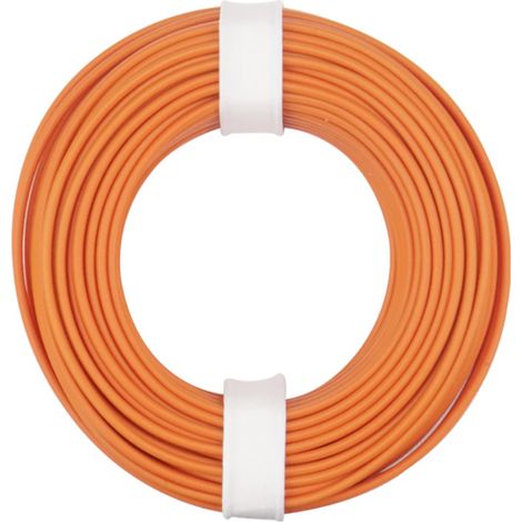 Donau Elektronik 175-017 Litze LiY 1 x 0.75 mm² Orange 1 St.