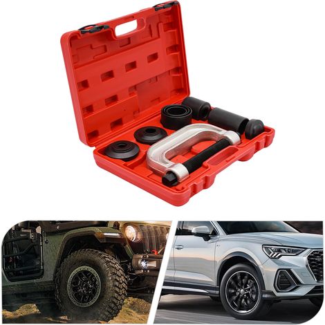 Ball Joint Extractor, Ball Joint Puller, 10-Piece Ball Joint Puller Set, Wheel Hubs Universal Joints Tool New Great Quality (1/5)