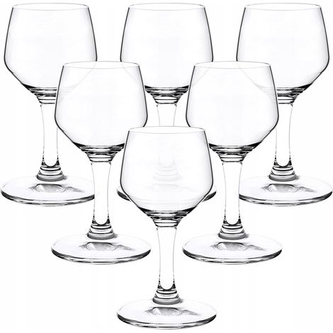 Copas de cristal para vodka y licores con tallo, juego de 6, 40 ml. (1/5)