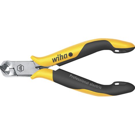 Wiha Pince coupante devant oblique Professional ESD Tête large, env. 29° avec petit flanc 115 mm, 4 1/2" (26835) (1/2)