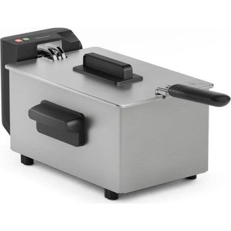 TriStar FR-9334 Freidora 3 L Plata Negro 2000 W