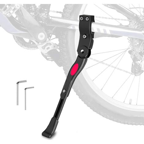 Soporte ajustable para bicicletas de montaña, de carretera y plegables, compatible con diámetros de rueda de 22 a 27 pulgadas, color negro. (1/5)