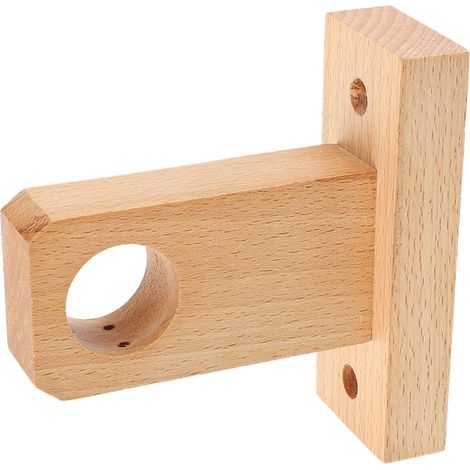 Support pour Tringle à Rideau de Salle de Bain Support Mural Robuste pour Barre de Accessoire Décoratif pour Fixation Facile