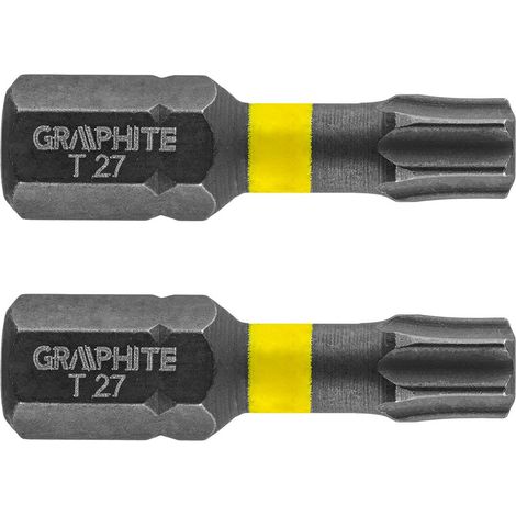 Schlagbohrer TX27 x 25 mm, 2 Stück. (1/2)