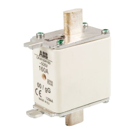 Fusible Couteau 160A GG Taille 00 500V 1SCA022627R1710 ABB 920560
