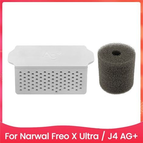 Pour Freo X Ultra/J4 Robot Ag+ Stérilisation Argent Ion Module Réservoir D'Eau Filtre en Mousse Accessoires pour Aspirateur, B (1/2)