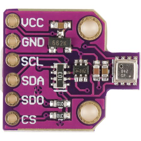 CJMCU-680 BME680 Miniatur-Entwicklungsboard für Temperatur-, Feuchtigkeits-, Druck- und Höhensensoren (1/5)