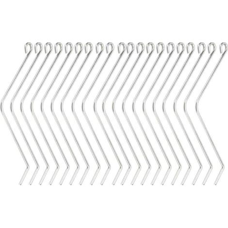 20-teiliges Edelstahl-Bienenstockverbinder-Set, XU, Biegedrahtstütze für hölzerne Bienenstöcke, Imkereizubehör - KZQ (1/4)