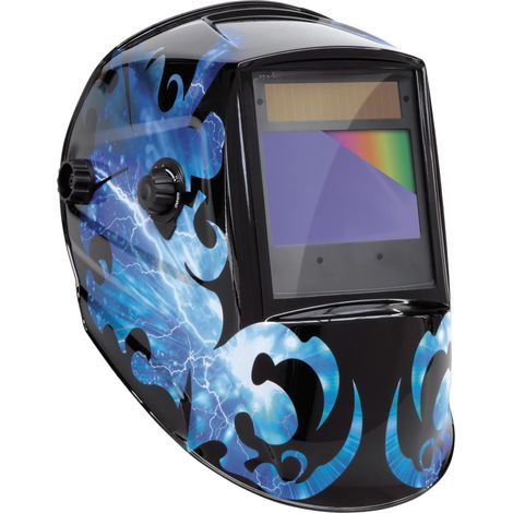 Gys, Maschera di Saldatura Zeus Lcd, Tecnologia True Color Shade 5-9/9-13, Colore Cosmic, 044104