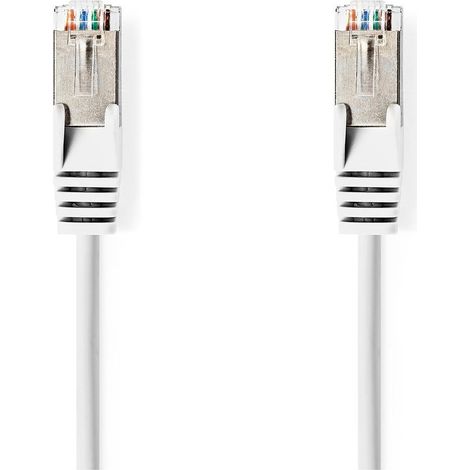 Cat6a netzwerkkabel sfutp rj45 stecker rj45 stecker 750 m rund pvc wei tag